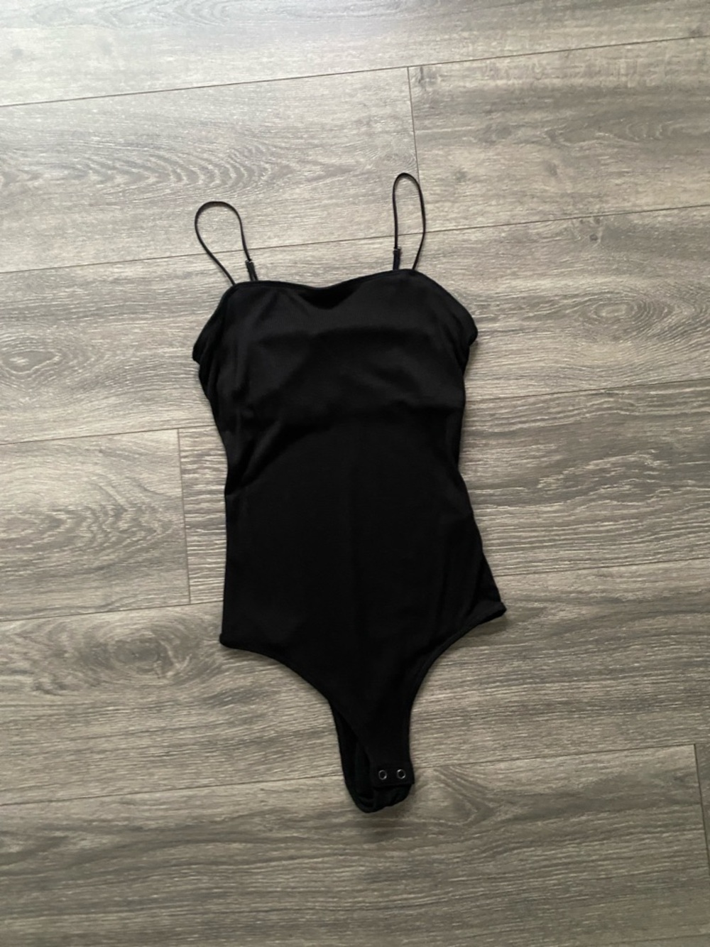 Hollister Black Slim Fit Spaghetti Strap Bodysuit